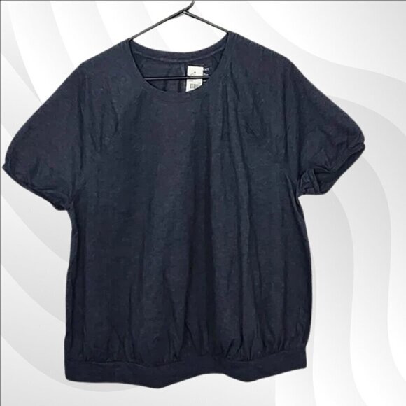2/$30 Lane Bryant Short Sleeve Active Banded Blouse Size 18/20 | Casual & Comfy - Picture 1 of 5